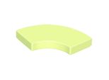 Lego® 2X2 Piastrelle Angolo Rotondo 27925 - 50 Pezzi Giallo-Verde