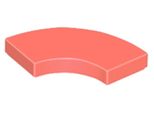 Lego® 2X2 Piastrelle Angolo Rotondo 27925 - 50 Pezzi Coral