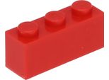 Lego® 10 Pezzi 3622 Mattoncini 1X3 Parte Basic 10 Rosso