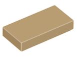 Mattonelle Lego® 1X2 3069 - 100 Pezzi Beige Scuro