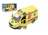 Teddies Teddies Auto Ambulanza In Plastica 20 Cm Per Volano A Batteria Con Suono Con Luce