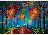Puzzle D'arte Leonid Afremov - Solo Noi Due - 1000 Pezzi