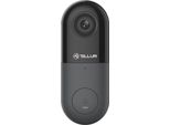 Tellur Video Doorbell Wifi, 1080P, Pir, Cablato, Nero