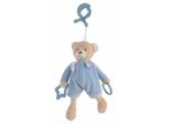 Peluche Con Sonaglio Integrato Activity Orso Blu Clamp Velvet 26 Cm