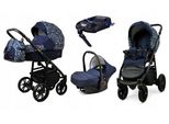 BabyLux® Color Lux | 4in1 Kinderwagen Bambimo | Forest Deer | Kombikinderwagen | Kinderwagenset | Is