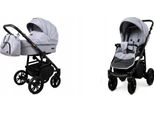 BabyLux® Color Lux | 2in1 Kinderwagen Set | Silver Flex | Kombikinderwagen | Kinderwagenset | Bu