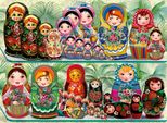 Bluebird Puzzle Matryoshka Dolls - 6000 Pezzi Puzzle Di Cartone Per Bambini