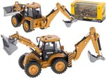 Escavatore Caricatore Bulldozer Con Benna Modello In Metallo Pressofuso H-Toys 1704 1:50