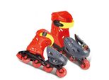G21 Toy G21 Pattini A Rotelle Regolabili 7" - 8,5"" Rosso-Grigio G21-690838"