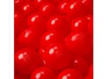 Kiddymoon 300 ∅ 6Cm Palline Per Bambini Palline Per Piscina Palline Di Plastica Per Bambini Eu, Rosso