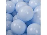 Kiddymoon 100 Palline/7Cm Palline Giocattolo Per Bambini Palline Da Bagno Palline Di Plastica Per Bambini Eu, Blu Pastello