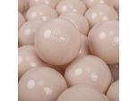Kiddymoon 200 Palline/7Cm Palline Per Bambini Palline Da Gioco Palline Da Bagno Palline Di Plastica Per Bambini Eu, Colore Beige Pastello