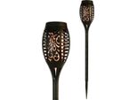 4 X Lanterna Da Giardino Luce Solare Fiamma Eff Illuminazione Giardino Luce Solare Lampada Lanterna Luce IP44