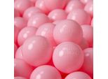 Kiddymoon 200 ∅ 6Cm Palline Da Bagno Per Bambini Palline Giocattolo Per Bambini In Plastica Eu, Rosa Cipria