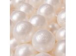 Kiddymoon 200 Palline Per Bambini ∅ 6Cm Per Giochi Di Biliardo Palline Di Plastica Per Bambini Eu, Perla