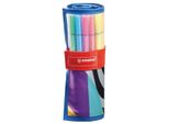 Stabilo Pen 68 Individual Just Like You, Rotolo In Edizione Limitata Con 25 Pennarelli