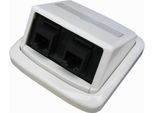 DvojzáSuvka Tango 2Xrj45 Cat5E Utp BíLá,Bkkeys