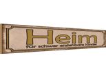 Vianmo Insegna In Legno 10X46 Cm Heim Schwer Erziehbare Kinder