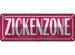 Vianmo Insegna Di Latta 10X27 Cm Zickenzone Eigene Gefahr