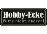Vianmo Insegna Di Latta 10X27 Cm Hobby-Ecke Bitte Nicht StöRen