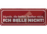 Vianmo Insegna Di Latta 10X27 Cm Hunde Die Bellen BeißEn Nicht