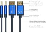 Good Connections 4814-SF050B Good Connections Kabel Smartflex DP1.4 Blau 5M