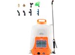 Succebuy Spruzzatore A Zaino A Batteria, Serbatoio Da 4 Galloni, Pressione Regolabile Da 0 A 90 Psi, Per Giardino E Uso Esterno