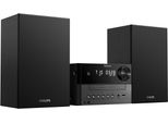 PHILIPS Stereoanlage TAM3505M2/12, schwarz, B:18cm H:11,56cm T:22,04cm, Radios