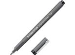 Staedtler Pigment Liner, Nero, Larghezza Linea: 1,2 Mm