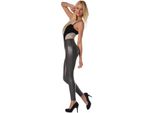 Leggings Hoher Bund Glanz / Matt Lack In Verschiedene Farben, 800 Grau