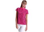 Camicia Estiva Da Donna In 5 Colori Con Colletto; Rosa/S/M