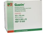 Gazin Compresse A Fessura 10X10 Cm Sterili 8X50X2 Pz