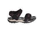 Sandalo Sportivo / Da Trekking Pdq Da Donna Con Chiusura A Velcro DF437 (3 UK/36 Eu) (Nero)