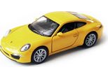 Porsche 911 (991) Carrera S Modello Di Auto Modello Di Auto In Metallo Giocattolo Auto Bambini Regalo 93 (Giallo)