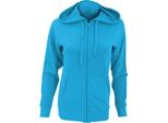Giacca Con Cappuccio / Felpa Con Cappuccio / Felpa Con Cappuccio Con Zip Da Donna Fruit Of The Loom BC2658 (Medium) (Azzurro)