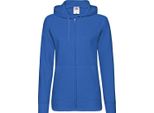 Fruit Of The Loom Giacca Con Cappuccio Da Donna / Felpa Con Cappuccio / Felpa Con Cappuccio Con Zip, Aderente BC2658 (Xs) (Blu Royal)