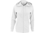 Fruit Of The Loom Giacca Con Cappuccio Da Donna / Felpa Con Cappuccio / Felpa Con Cappuccio Con Zip, Aderente BC2658 (Xl) (Bianco)