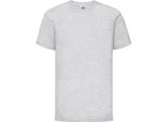Maglietta Fruit Of The Loom Per Bambini, Manica Corta BC329 (3-4 Anni (104)) (Grigio Screziato)