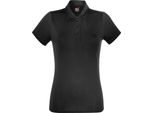 Polo Fruit Of The Loom Damen Kurzarm BC3480 (Large) (Schwarz)