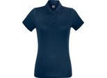 Polo Fruit Of The Loom Donna Kurzarm BC3480 (Medium) (Marineblau)