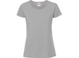 Maglietta Fruit Of The Loom Premium Donna BC3945 (S) (Grigio Metallizzato)
