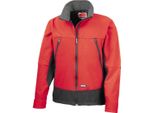 Result Giacca Softshell Da Uomo, Impermeabile, Antivento BC856 (Xl) (Rosso/Nero)