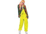Salopette Anni '80 Giallo Neon - Xl