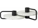 Blomus Castea Portacandele, Set Di 2, Portacandele, Portacandele, Supporto, Decorazione, Terrazzo / Acciaio Verniciato A Polvere, 65756