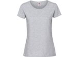 Maglietta Fruit Of The Loom Premium Donna BC3945 (S) (Grigio Cenere)