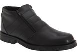Stivaletti Roamers Da Uomo Con Doppia Zip DF223 (43 Eu) (Nero)