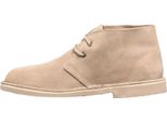 Roamers Donna Desert Boots / Desert Boots / Scarpe, Camoscio, Sfoderato DF209 (40 Eu) (Light Taupe)