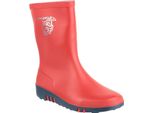 Dunlop Mini Kinder Gummistiefel Elefant FS2806 (23 Eu) (Rot/Blau)