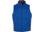 Sols Warm Unisex Gilet Trapuntato / Scaldacorpo Con Zip PC355 (5XL) (Blu Royal)