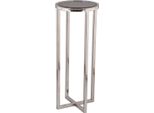 Tavolino Di Design Casa Padrino Argento 30 X 30 X H. 75 Cm - Mobili Da Tavolo Di Design